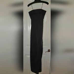 Jay Godfrey Black Tuxedo Gown